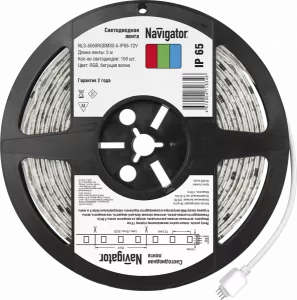 СД Лента Navigator 71 834 NLS-5050RGBM30-5-IP65-12V