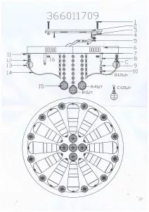 Потолочный светильник MW-Light Изольда 366011709