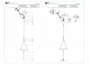 Потолочный светильник MW-Light Кьянти чёрный 720010301