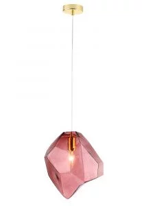 Светильник подвесной Crystal Lux NUESTRO SP1 GOLD/PINK