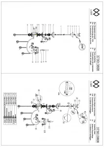 Потолочный светильник MW-Light Адель бронзовый 373013808