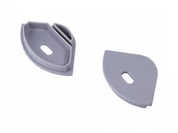 PROFILE S05 end caps with hole (set of 2 pcs)