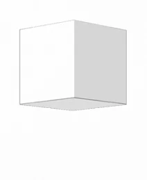 Потолочный светодиодный светильник IZAR CUBE S 250 WH LED 3000K