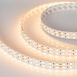 Лента RT 2-5000 24V Warm3000 2x2 (5060, 720 LED, LUX) (Arlight, 34.4 Вт/м, IP20)