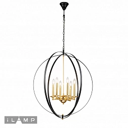 Подвесная люстра iLamp Element 9977-800 GOLD&BLACK