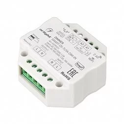 Диммер SMART-D5-TUYA-DIM-IN (230V, 1.5A, TRIAC, WiFi, 2.4G) (Arlight, IP20 Пластик, 5 лет)